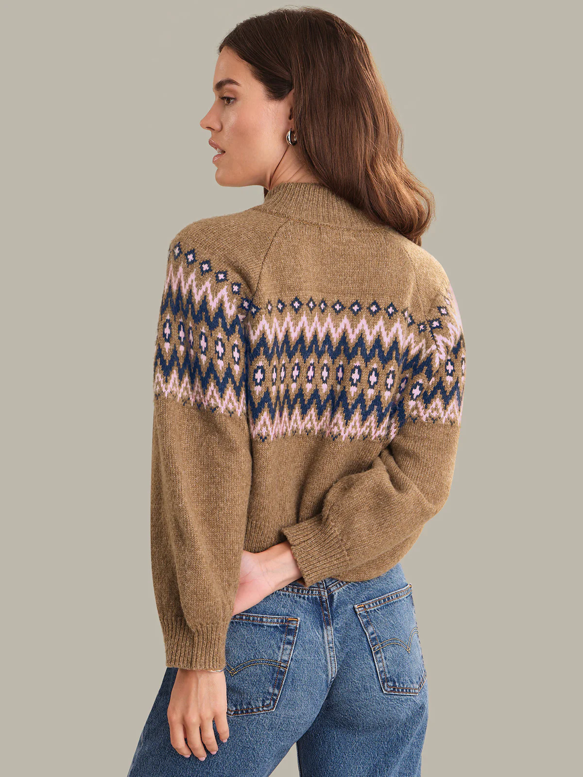 Odessa: Fair Isle Zip-Up - Image 3