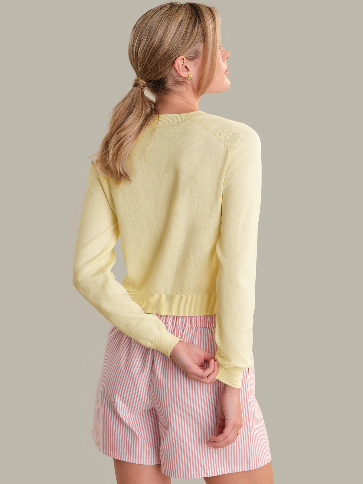 Paloma: Cropped Cardigan - Image 3
