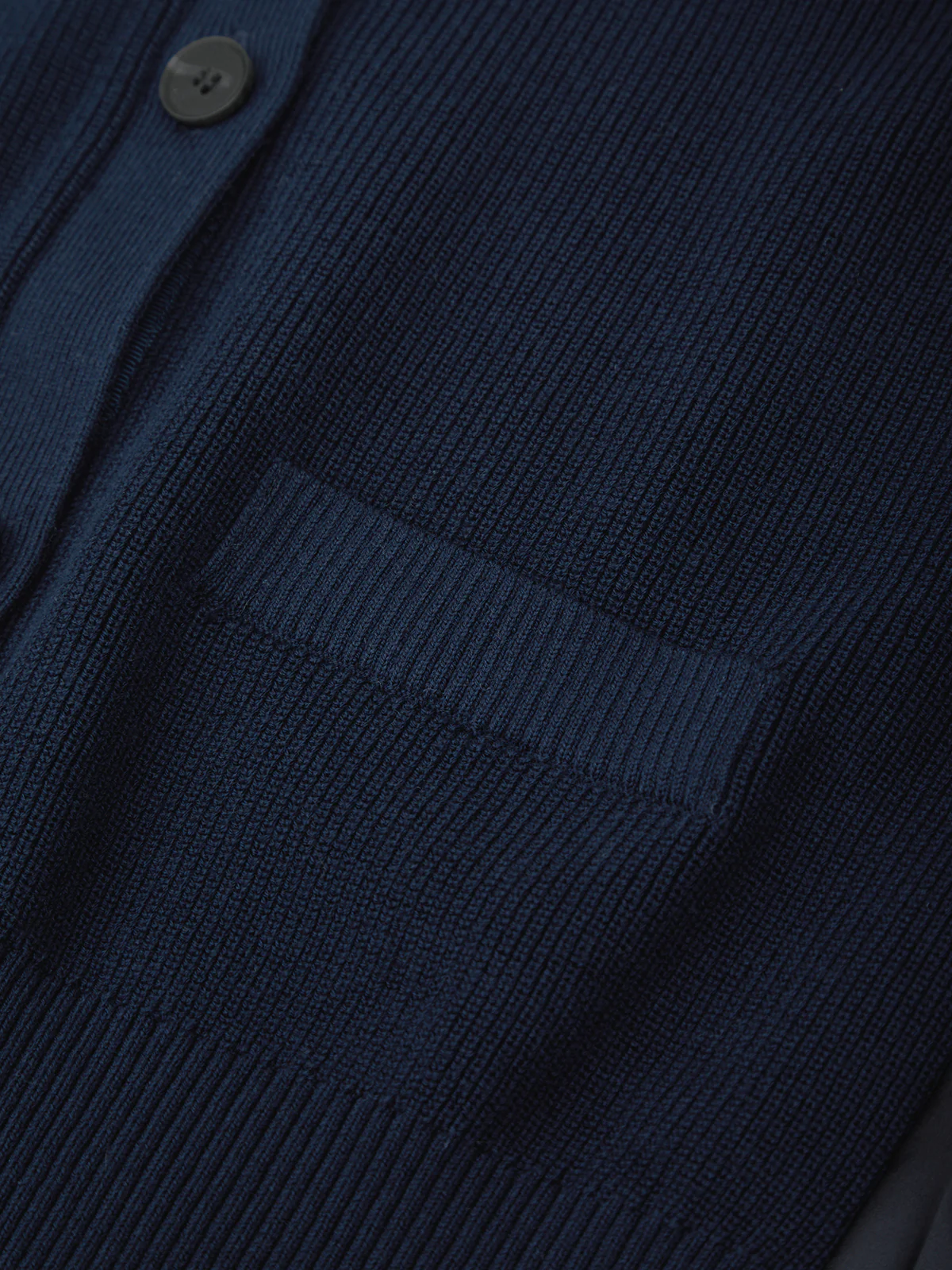 Petra: Cotton x Pleated Detail Cardigan - Image 4