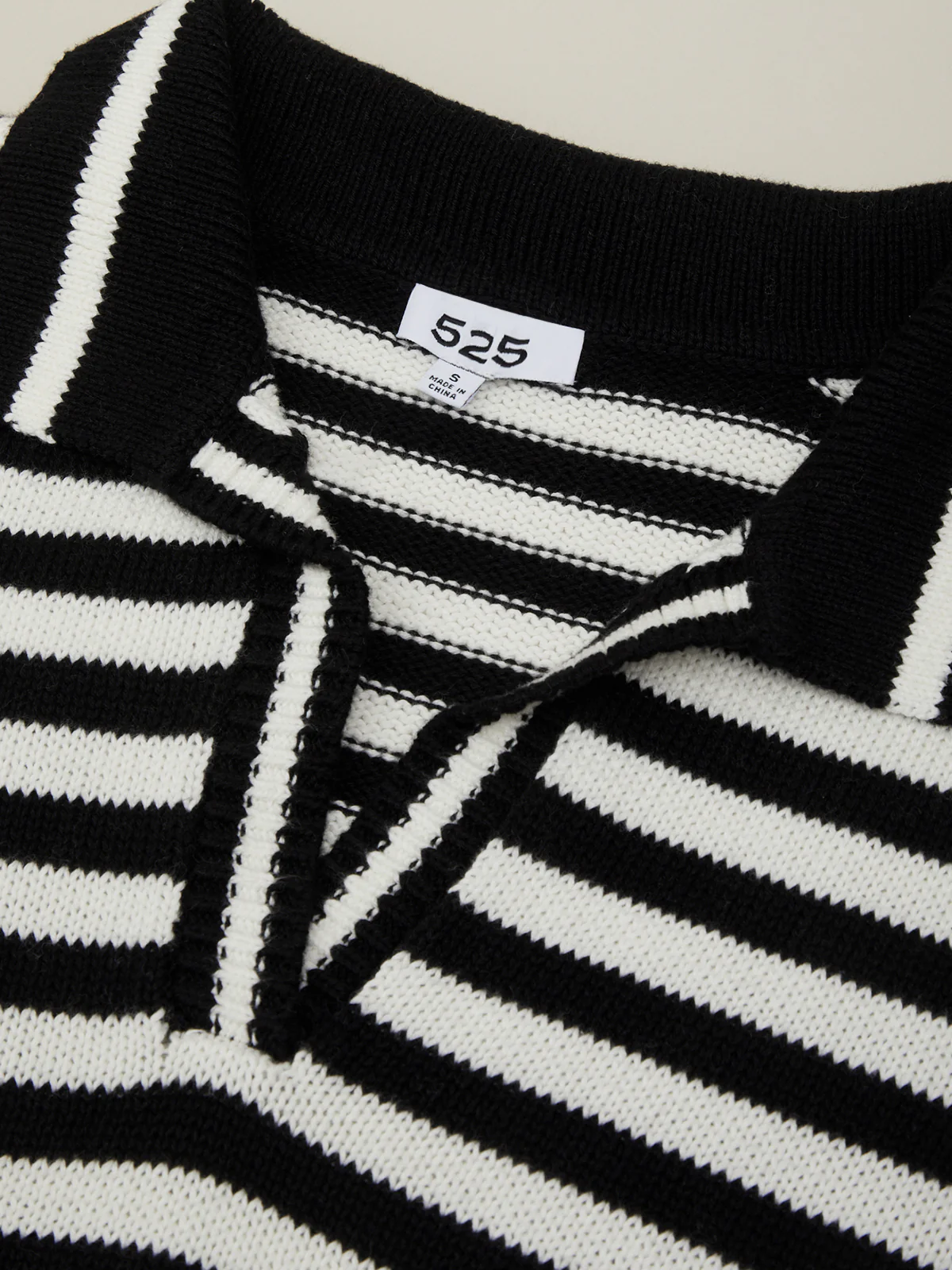 Raya: Cotton Stripe Polo Dress - Image 4