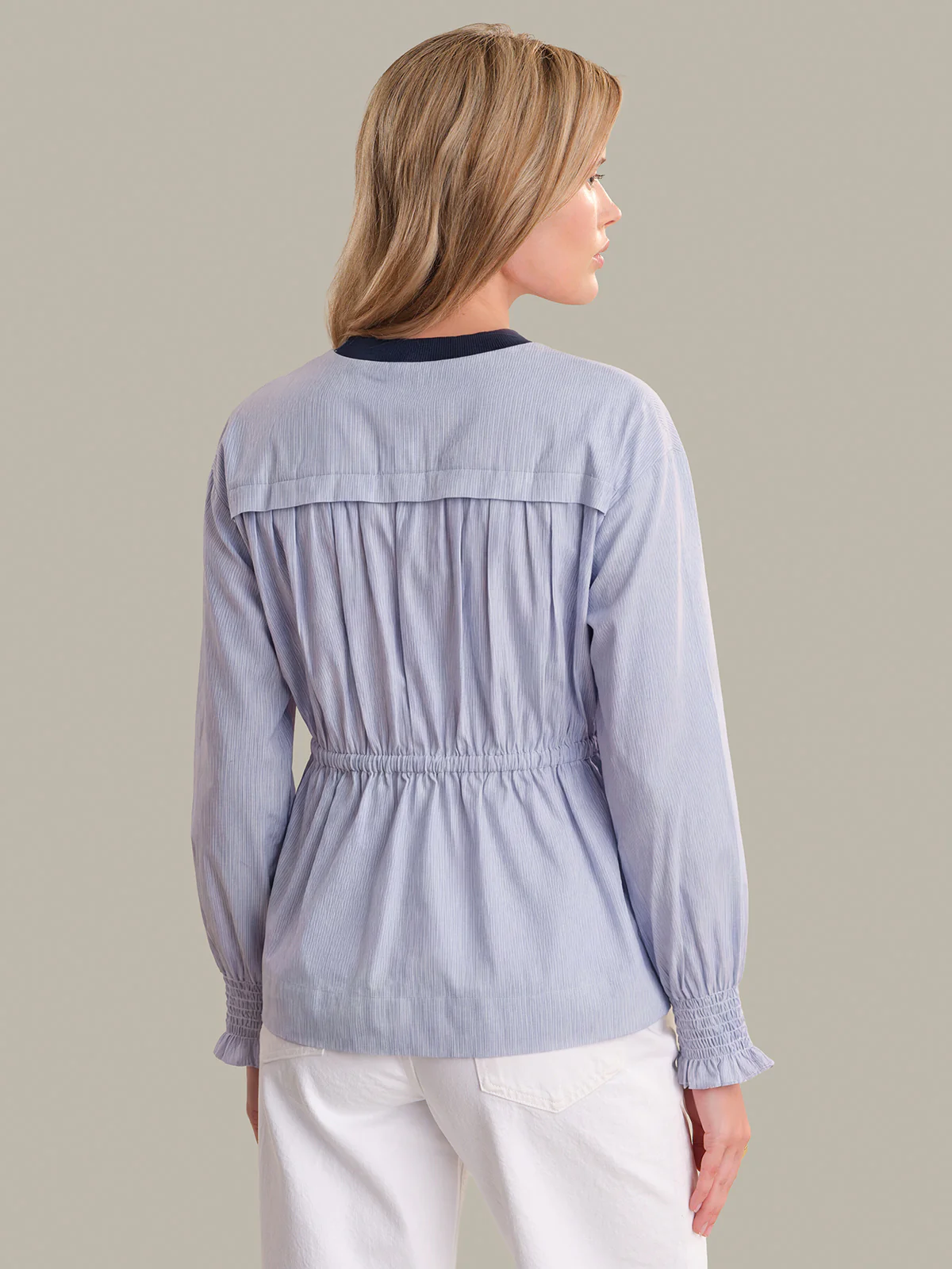 Reva: Fitted Cotton x Knit Pullover - Image 3