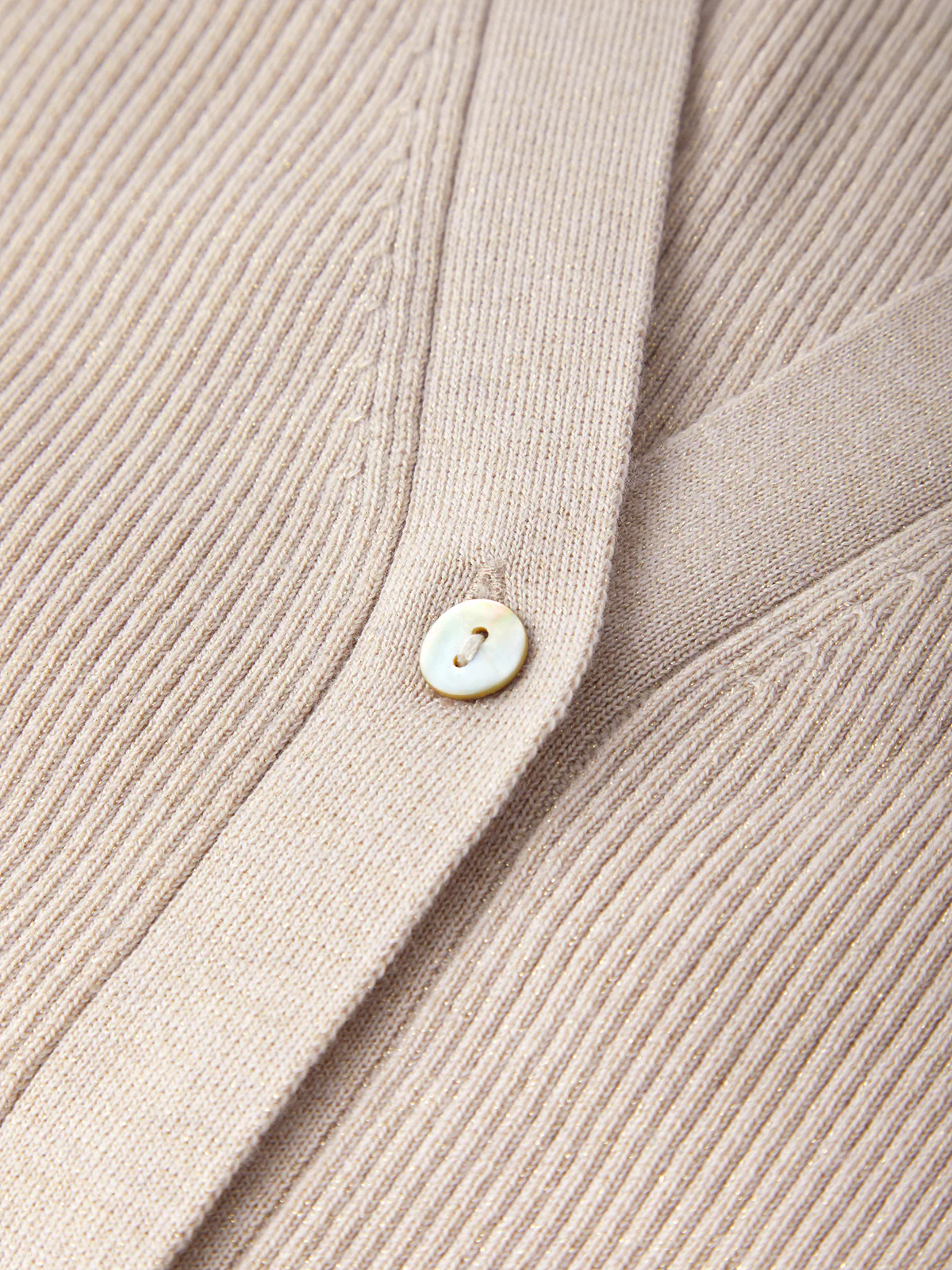 Selene: Wool Rib Cardigan - Image 6