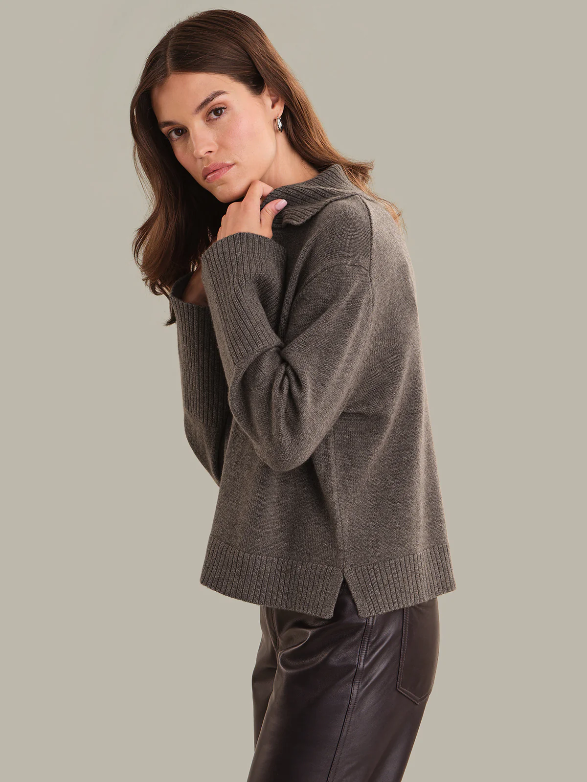 Simone: Oversized Polo Pullover - Image 3