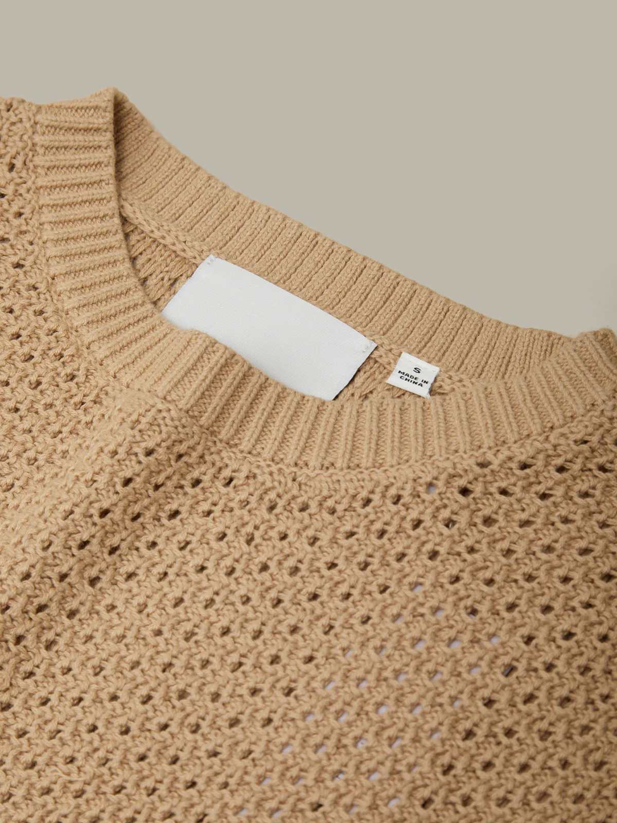 Suki: Pointelle Cotton Oversized Sweater - Image 6