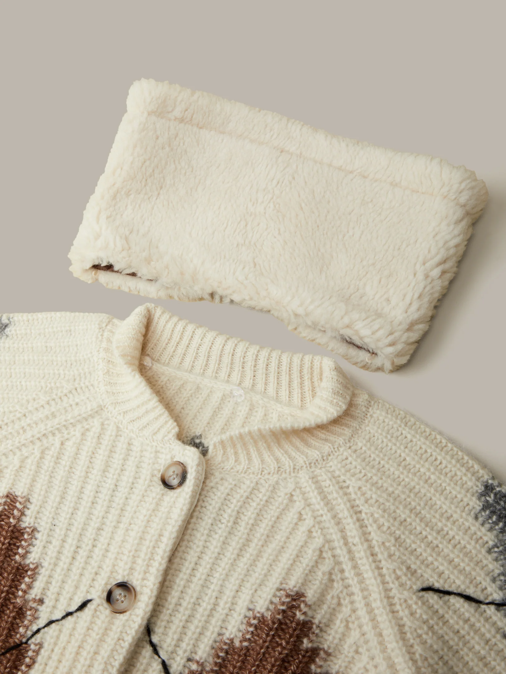 Talia: Argyle Knit Cardigan - Image 5