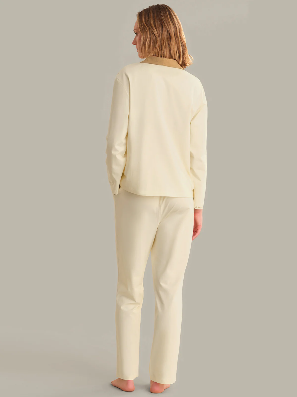 The Cotton Colorblock Sleep Set - Image 3