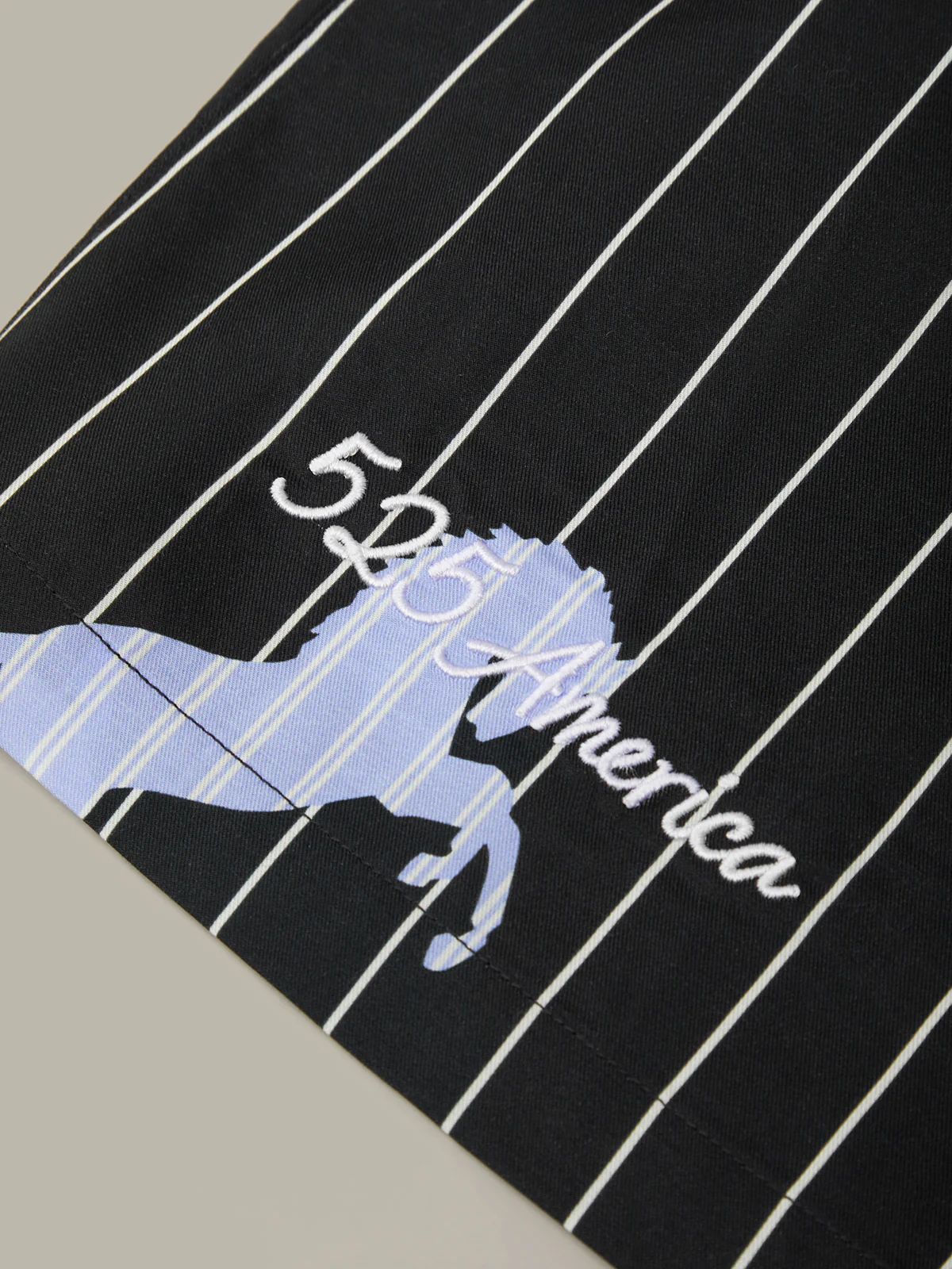 The Pinstripe Horse Print Sleep Set - Image 9