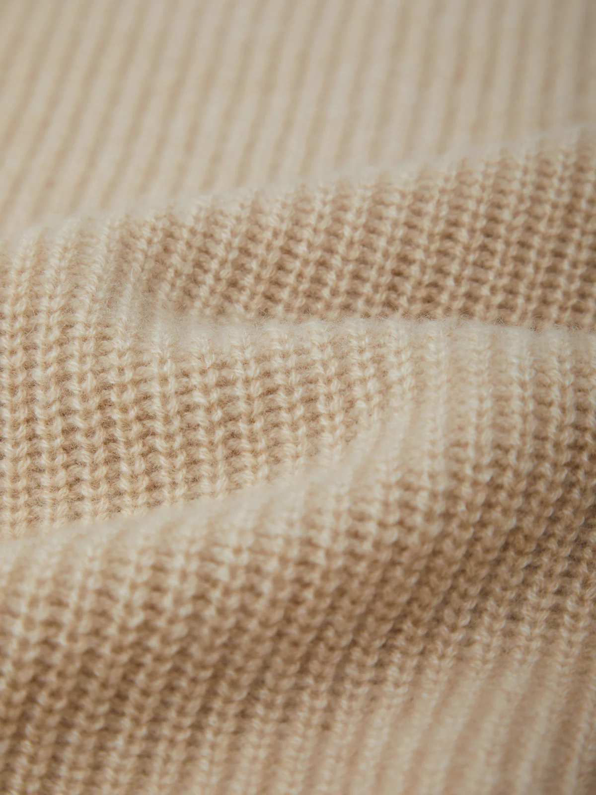 Theo: Men's 100% Cashmere Shaker Stitch Crewneck - Image 5