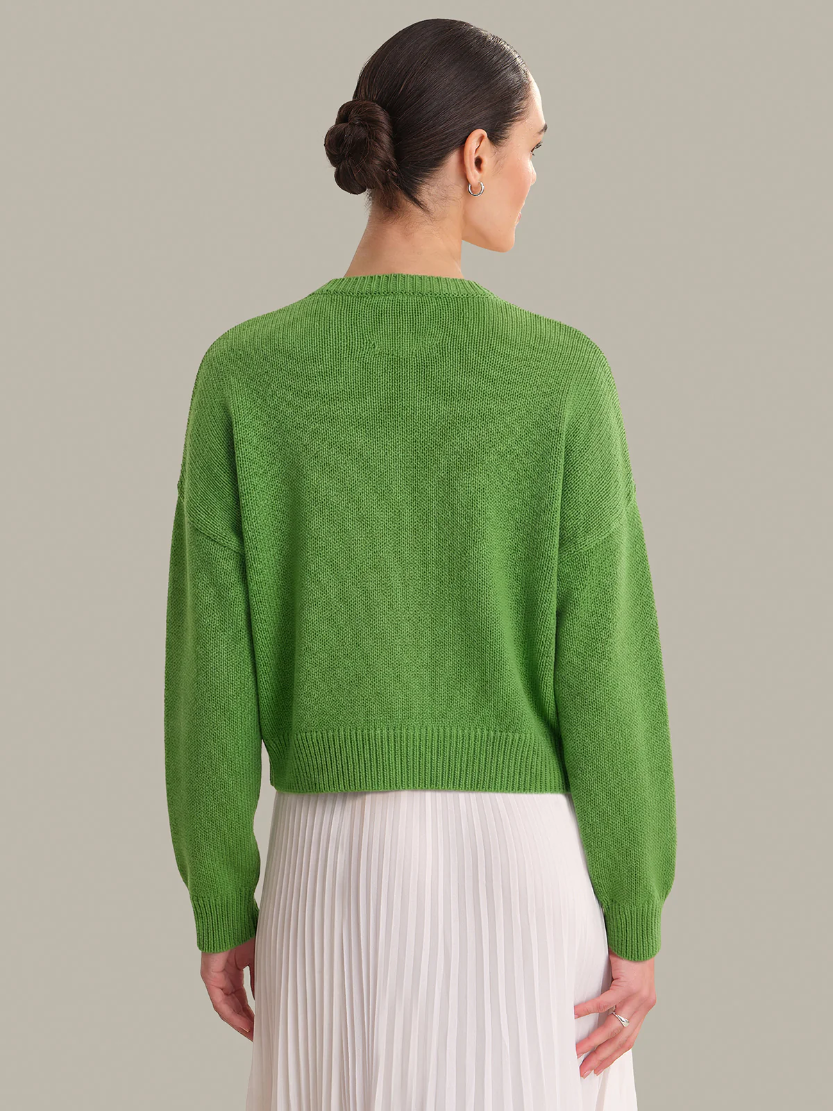 Veda: Classic Cotton Crewneck Sweater - Image 3