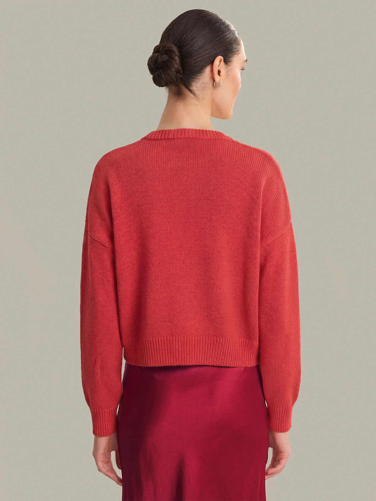 Veda: Classic Cotton Crewneck Sweater - Image 3